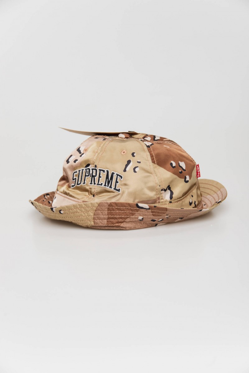 SUPREME LEVIS NYLON BELL HAT CHOCOLATE CHIP CATO M/L