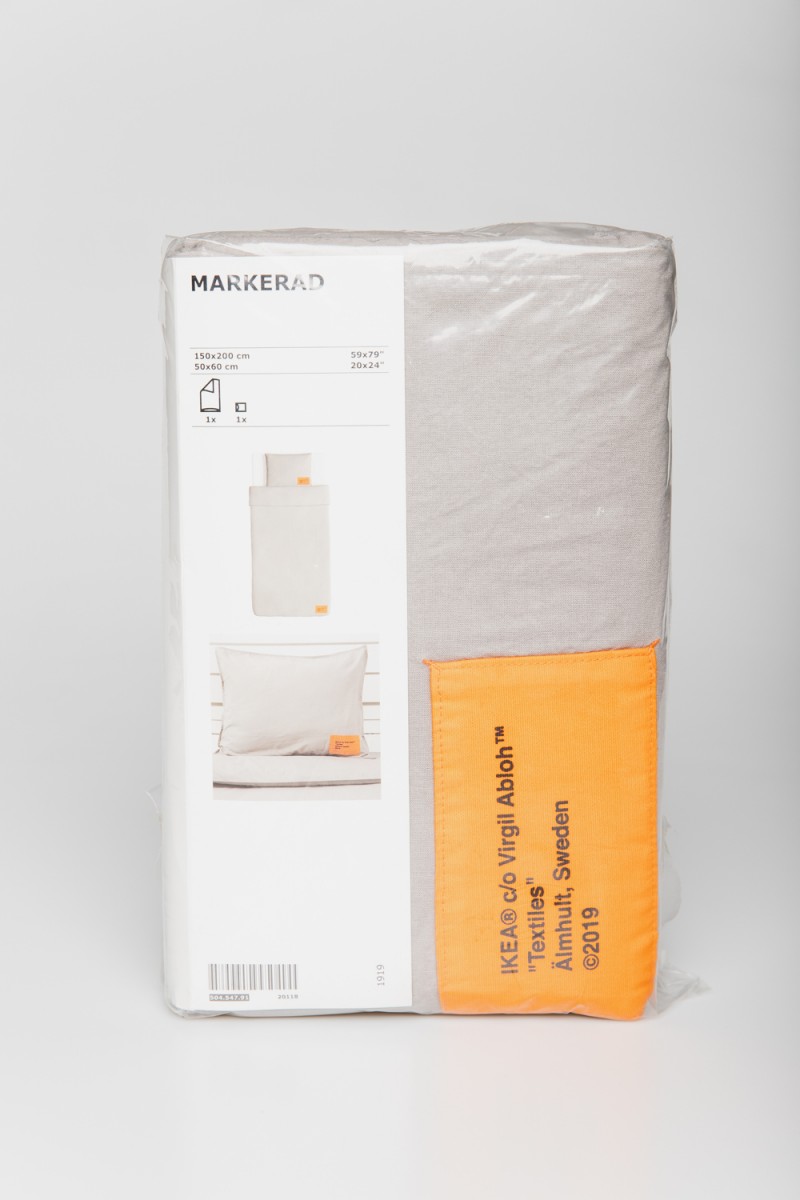 Virgil Abloh / OFF-WHITE x IKEA MARKERAD Duvet Cover & 2
