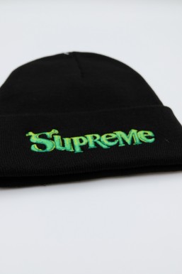 Supreme Shrek Beanie Black